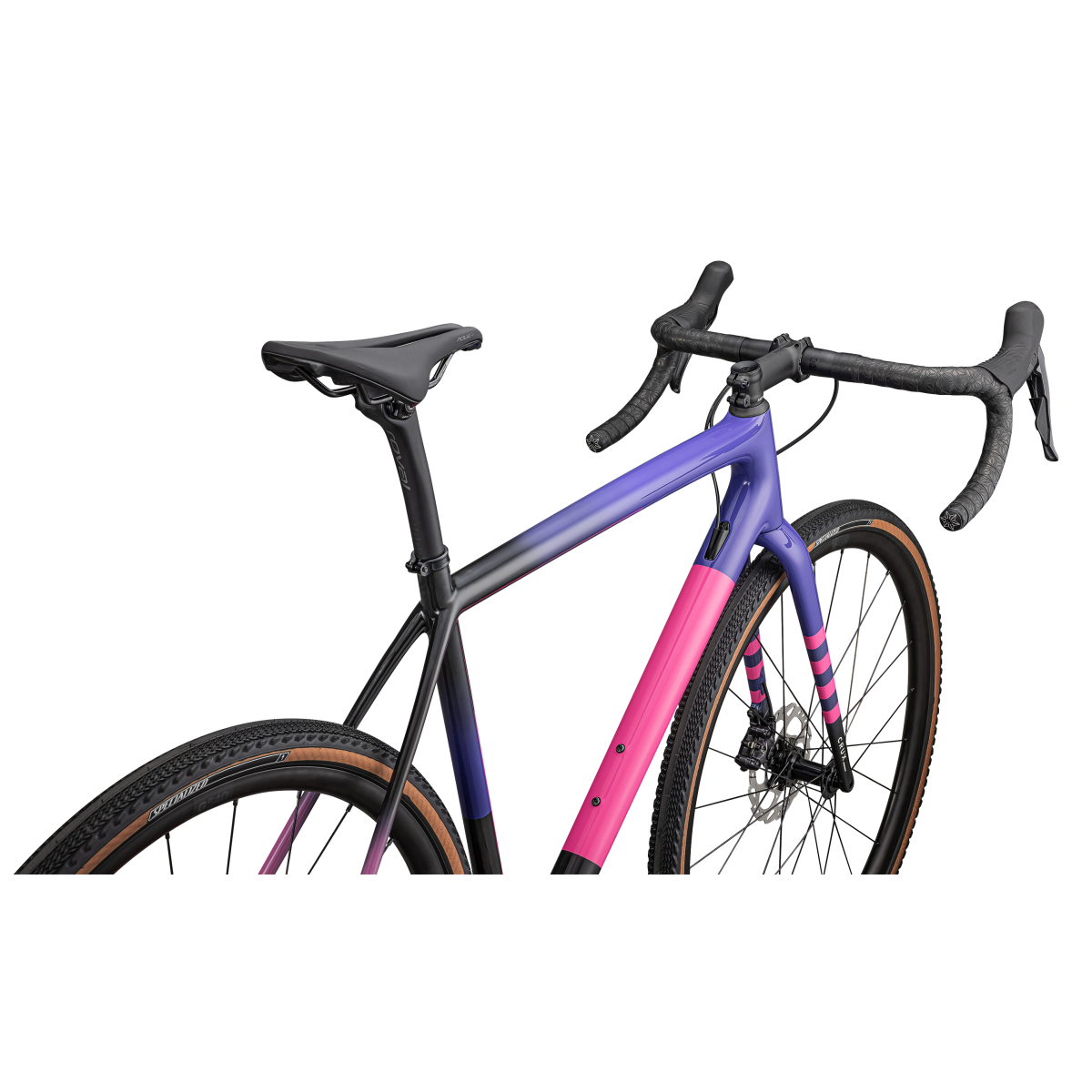 Specialized Crux Comp gravel dviratis | Purple Haze - Rebel Pink